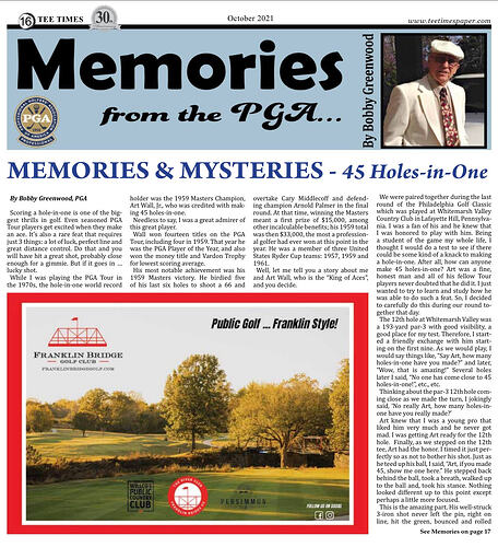 BG - Holes-in-One article page1